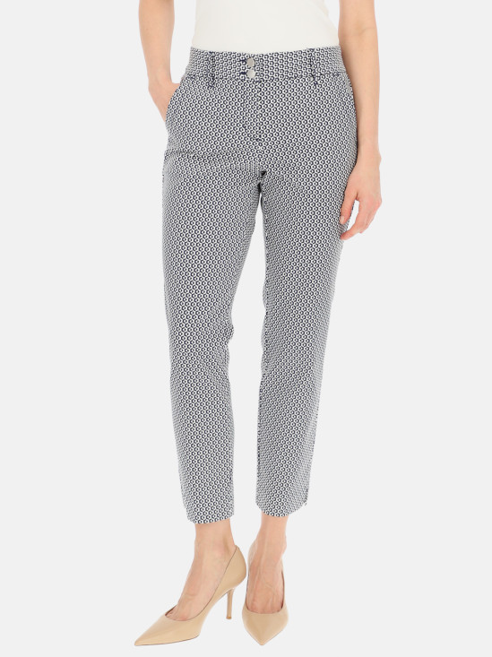  Trousers Red Button Diana