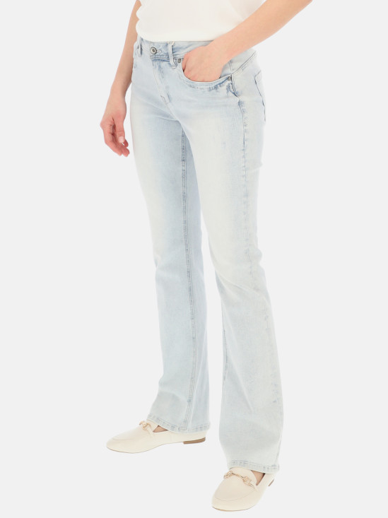  Jeans Red Button Babette