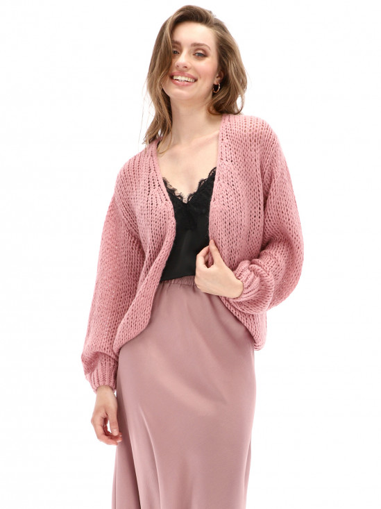  Różowy sweter bez zapięcia Rino & Pelle BRITNEY