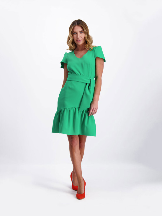  Zielona koktajlowa sukienka Lavard Woman 86027