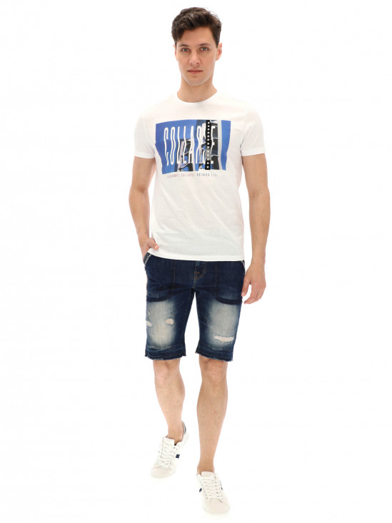  T-shirt męski z nadrukiem Lefties