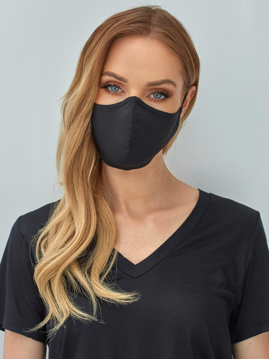  Ochronna czarna maseczka L'AF Mask