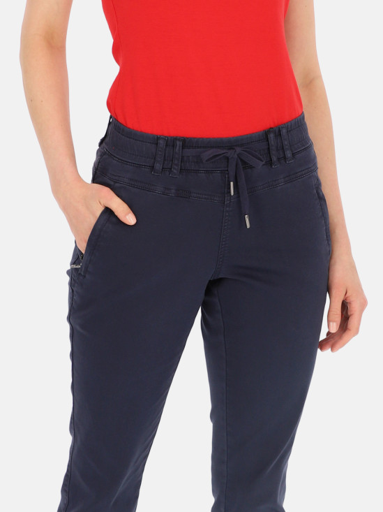  Trousers Red Button Tessy