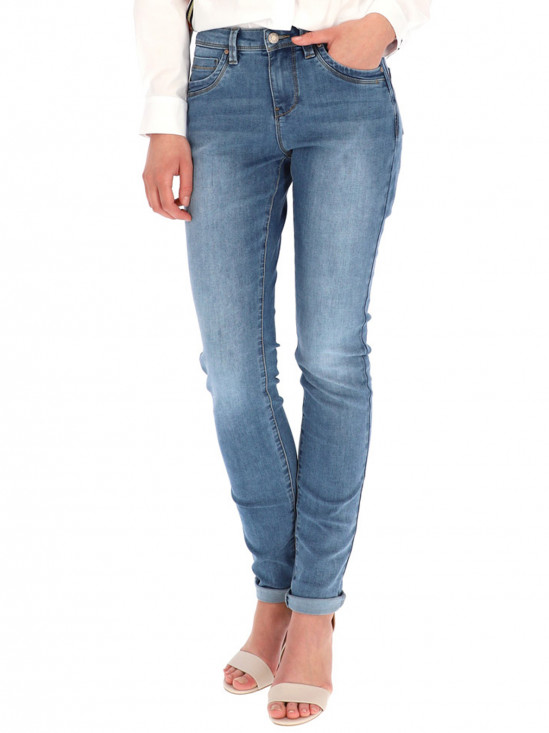  Jeansy Skinny Fit Red Button 3808.JIMMY.L.BLUE